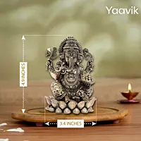 Lord Ganesha – Sacred Modak Blessing | Fine Brass | 5”