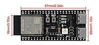 Walk On Air Type-C ESP32-S3-DevKit -1N16R8 Type C 16MB Flash| Internet of Things Development Board for Arduino| USB,WiFi,Bluetooth(BLE 5)| Xtensa® Dual-core 32-bit LX7 microprocessor, up to 240MHz