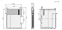 SiRON T330-P Auxiliary module IP20 Plug-in Remote I/O Module