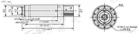 SiRON M290-A5 8000rpm Flange Connector Grinding Spindle