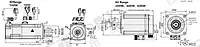 SiRON M202 AC 220V 40 60 80 Flange Servo Motor