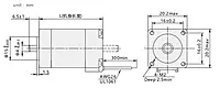 SiRON M272-20 Series 1.8° 20mm Three-phase Stepper Motor