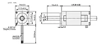 SiRON M272-14 Series 1.8° 14mm Two-phase Stepper Motor