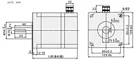 SiRON M271-110 Series Three-phase Stepper Motor
