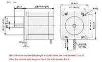 SiRON M271-57 Series Three-phase Stepper Motor