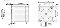 SiRON M270-57 Series Two-phase Stepper Motor