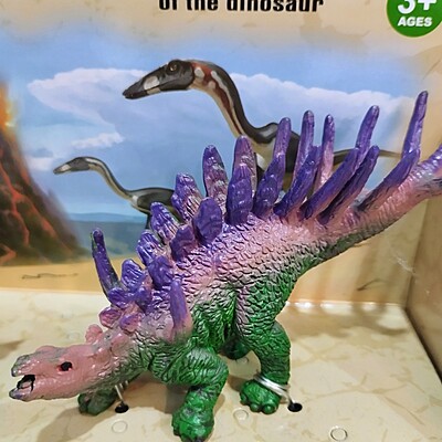 Dinosaur Simulation Model Set of 2 Pcs