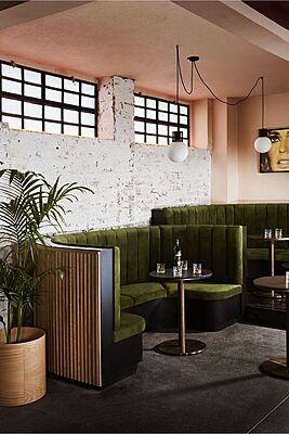 Ferris Premium Sofa Restaurant Booth