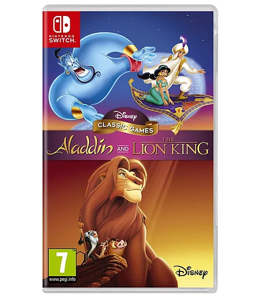 Nintendo Switch Disney Classic Games Collection: The Jungle Book, Aladdin, & The Lion King