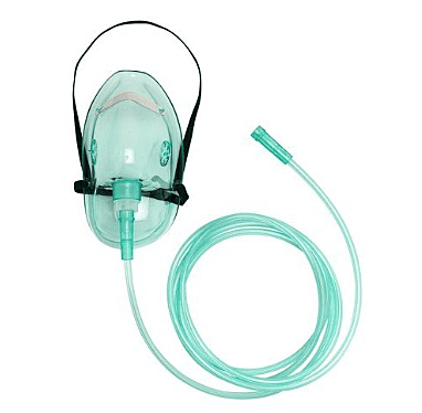 Disposable Oxygen Mask (Adult & Pediatric)