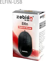 Zebion ELFIN Wired Optical Mouse (ELFIN MOUSE)