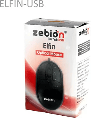 Zebion ELFIN Wired Optical Mouse  (ELFIN MOUSE)