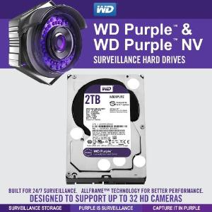 WD Purple 2TB Hard Disk Drive((WD20PURX)