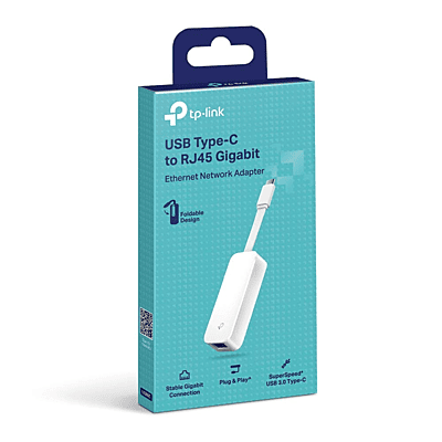 TP-Link USB Type-C to RJ45 Gigabit Ethernet Network Adapter (UE300C)