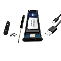 Geonix External NVMe SSD Enclosure, NVMe Enclosure