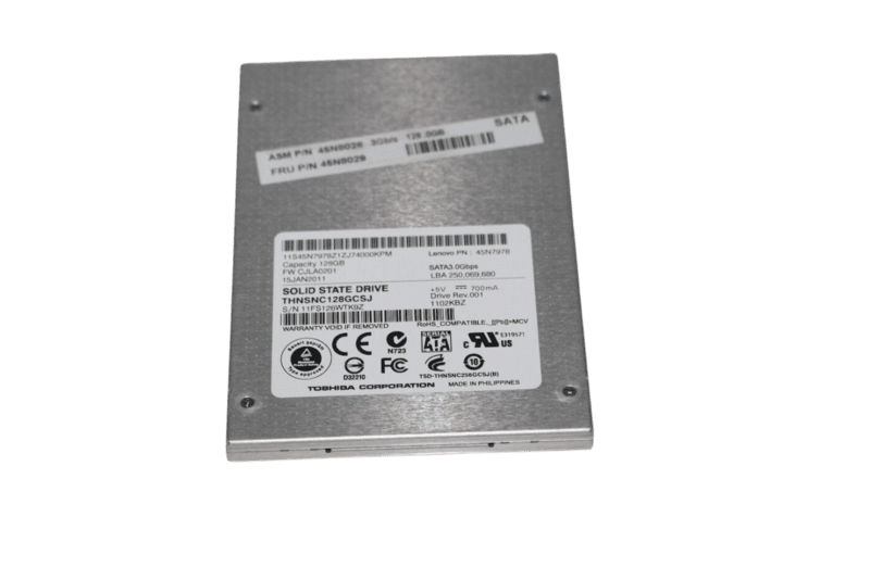Refurbished TOSHIBA 2.5" SATA SSD 128GB (THNSNC128GBSJ)