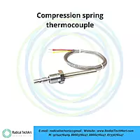 Compression Spring Thermocouple Sensor