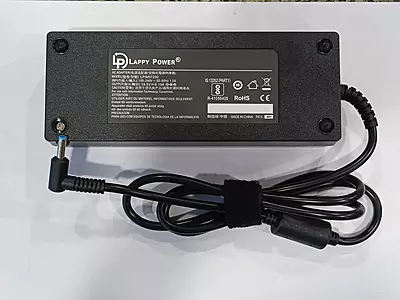 Laptop Adapter compatible for HP (120W 6.15A 19.5V) Blue Pin - 4.5mm x 3.0mm Pin