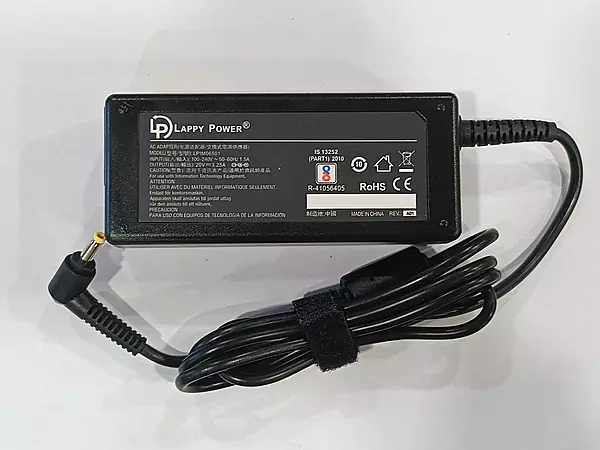 Laptop Adapter compatible for LENOVO (65W 3.25A 20V) - 4.0mm x 1.7mm Pin