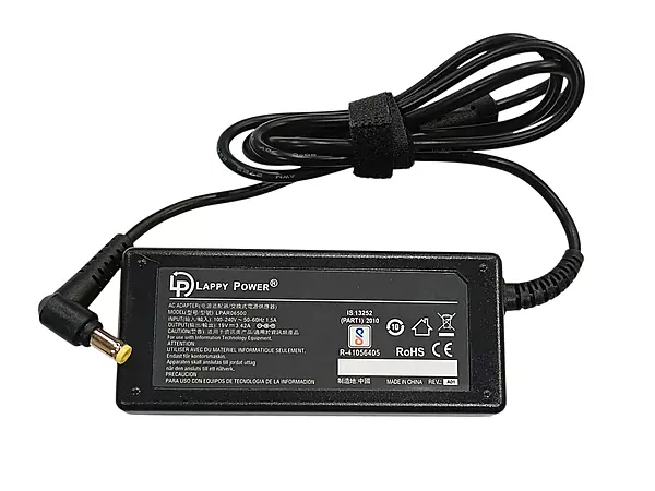 Laptop Adapter compatible for ACER (65W 3.42A 20V) - 5.5mm x 1.7mm Pin yellow pin