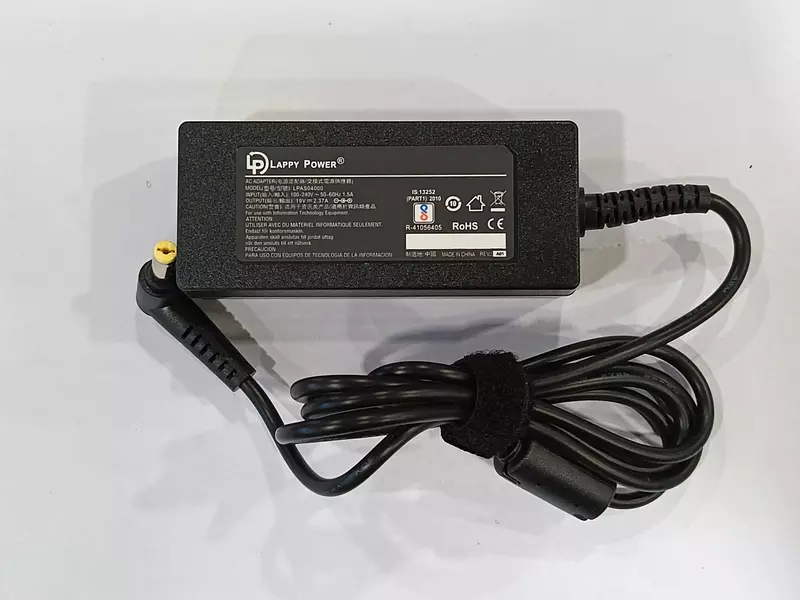 Laptop Adapter compatible for ACER (45W 2.37A 19V) - 5.5mm x 1.7mm Pin