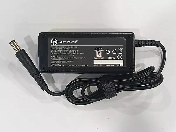Laptop Adapter compatible for DELL (65W 3.34A 19.5V) Big Pin - 7.4mm x 5.0mm Pin