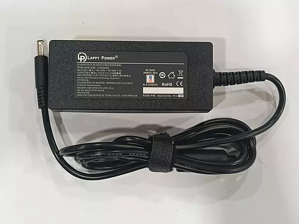 Laptop Adapter compatible for DELL (45W 2.31A 19.5V) Small Pin - 4.5mm x 3.0mm Pin