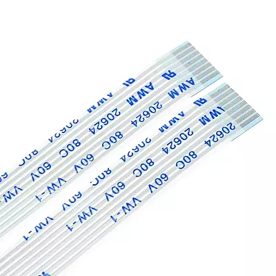 8 Pin 1mm Pitch 100mm Reverse FFC Flexible Flat Cable