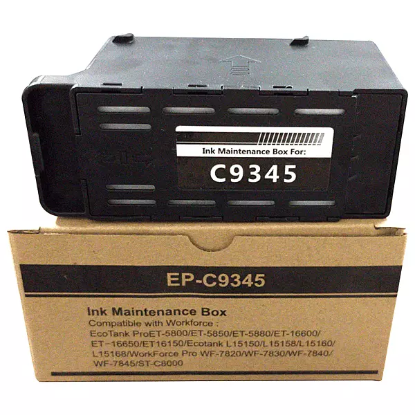 E-C9345 Ink Maintenance Box For EcoTank Epson L15150 L15158 L15160 L8160 L8180 L8050 Printer (pack of 10)