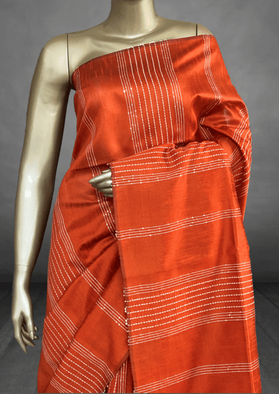 MANASA SEMI RAW SILK  21604