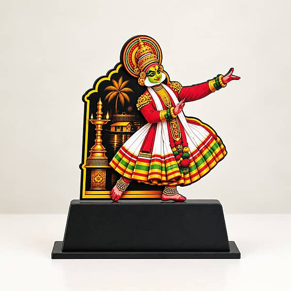 EDU-M45 KATHAKALI 3MM (SUBLIMITION PRINT) 16CMX16CM