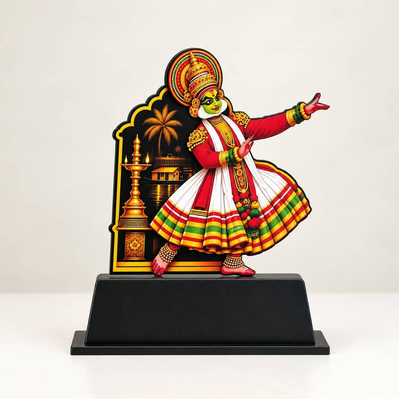 EDU-M45 KATHAKALI 3MM (SUBLIMITION PRINT) 16CMX16CM
