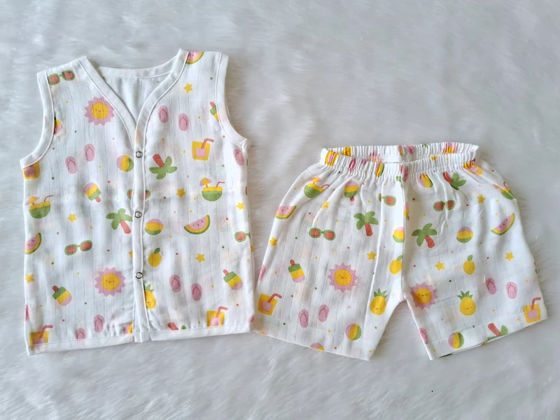 Muslin jabla set- Beach