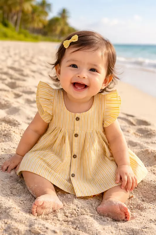 Cotton Frocks Combo of 3 (1-2 Years )