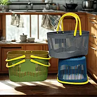 Plastic Basket with Handle