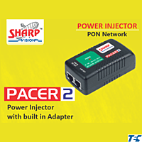 Sharp Vision Power Injector (24V/2A - PoE) with built in Adapter (SV-PACER-2)