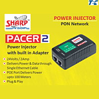 Sharp Vision Power Injector (24V/2A - PoE) with built in Adapter (SV-PACER-2)