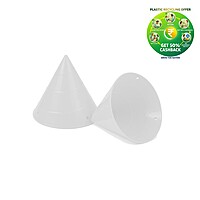 Cone Pot | 4.5 Inch Plastic Planter | Indoor & Balcony Planter