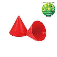Cone Pot | 4.5 Inch Plastic Planter | Indoor & Balcony Planter