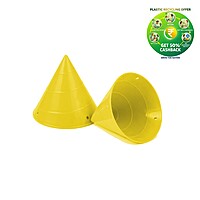 Cone Pot | 4.5 Inch Plastic Planter | Indoor & Balcony Planter