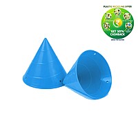 Cone Pot | 4.5 Inch Plastic Planter | Indoor & Balcony Planter