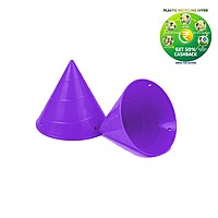 Cone Pot | 4.5 Inch Plastic Planter | Indoor & Balcony Planter