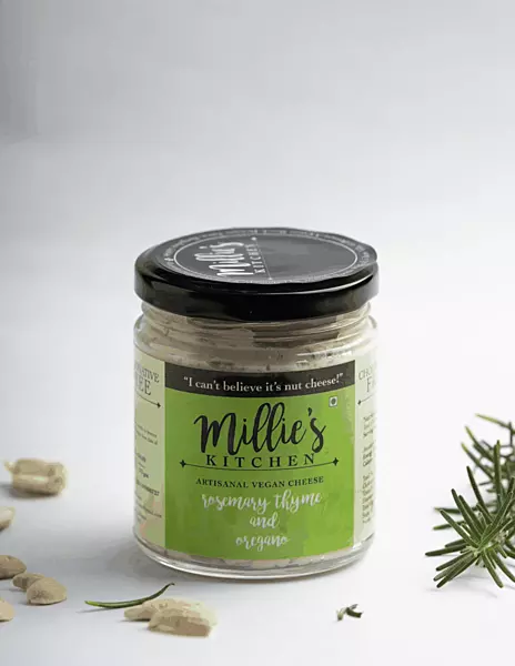 Rosemary Thyme and Oregano Soft Cheese - Vegan
