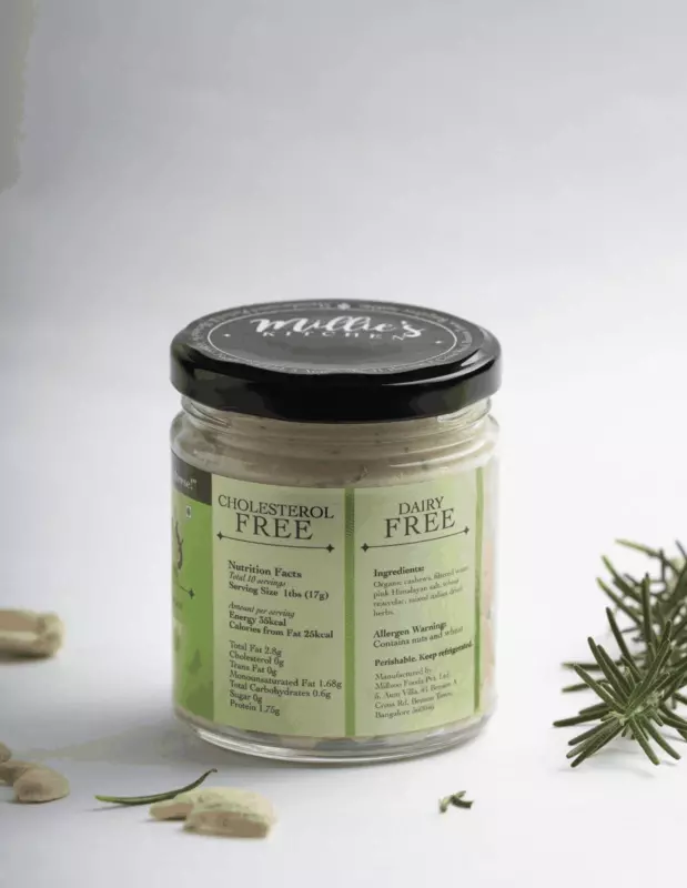 Rosemary Thyme and Oregano Soft Cheese - Vegan