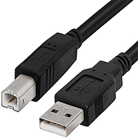 Champion USB Printer Cable, USB A Male to B Male For Canon, Dell, Epson, HP Printers and Scanners