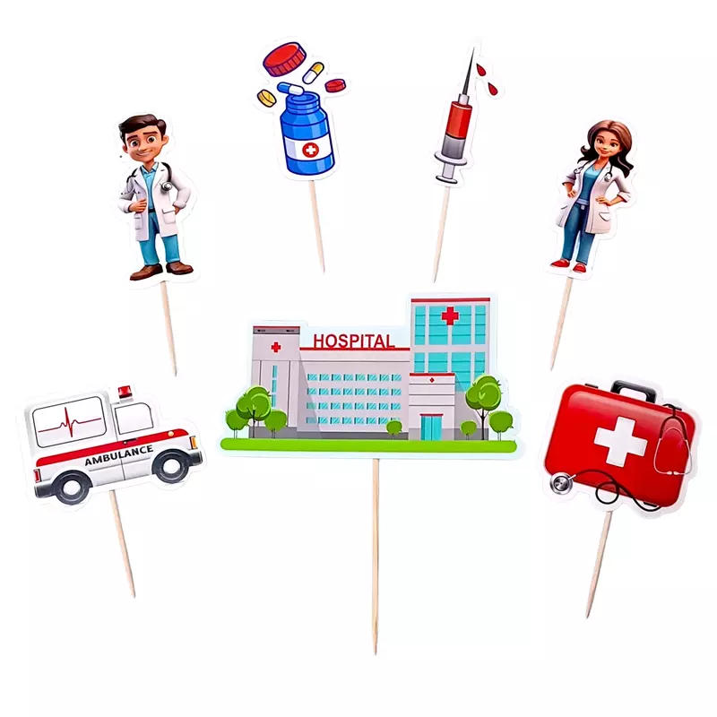 Doctor Hospital Theme Topper