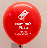 Custom Logo Balloons Personalized Balloons Multicolor Pack of 100 pcs