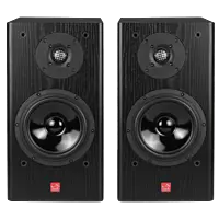 DoogeHiFi NAAD Ti61 Hi-Fi Bookshelf Speakers | Black PVC | 1 Pair
