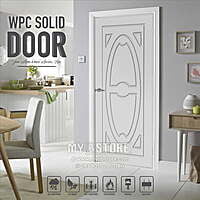 2D Solid WPC Bathroom Door SB2DD1027 2D Solid WPC Bathroom Door SB2DD1027