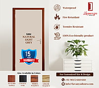2D Solid WPC Bathroom Door SB2DD1048 2D Solid WPC Bathroom Door SB2DD1048